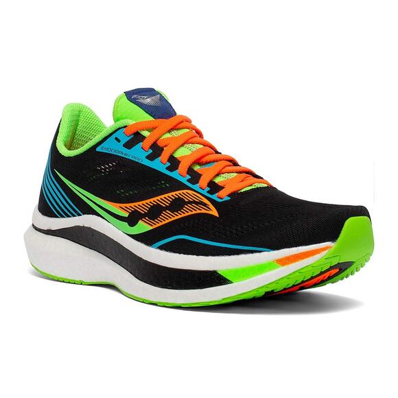 Saucony Mens Endorphin Pro Running Shoes Future Black Size 14 M main image 4